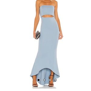 Revolve formal dress with cutout